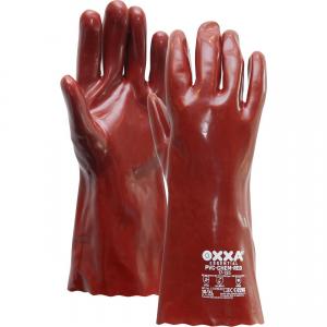 Oxxa PVC-Chem red 17-135 handschoen