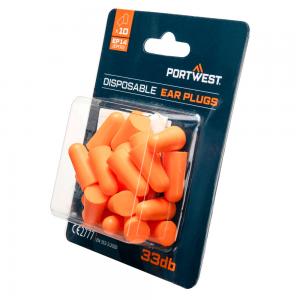 Portwest  PU Schuim Oordop (10 paar)