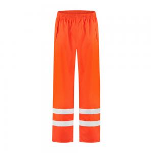 4-Feet regenbroek oxford highvis oranje verkeersregelaar