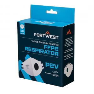 Portwest FFP2 Platgevouwen Dolomite Masker P210