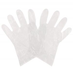Polyethyleen handschoen transparant, 100 stuks in PE zakje