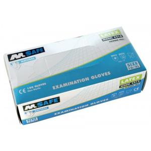 M-Safe latex onderzoekshandschoenen model 4215