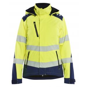 Dames Softshell Winterjas High Vis