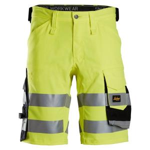 Snickers High-Vis Klasse 1 Stretch Korte Werkbroek