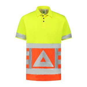 Poloshirt verkeersregelaar met korte mouw