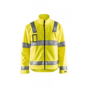 Blaklader high visible softshell jas type 4838-2517