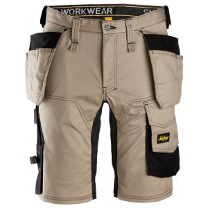 Snickers 6141 AllroundWork, Stretch Korte Broek met Holsterzakken