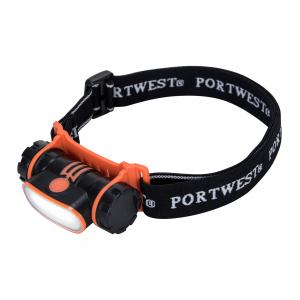 Portwest USB oplaadbare LED hoofdlamp PA70