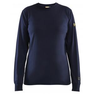 Dames Vlamvertragend t-shirt lange mouwen