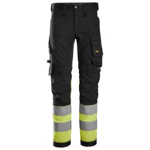 Snickers 6334 High-Vis, Class 1 Stretch Trousers