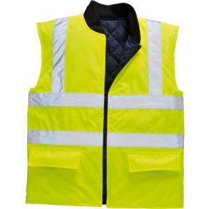 Portwest high vis bodywarmer gevoerd type S469