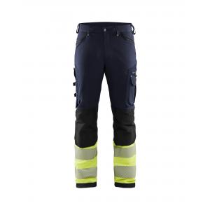 Blaklader high vis werkbroek met 4-weg stretch zonder spijkerzakken type 1193