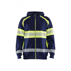 Blaklader high vis hooded sweatshirt