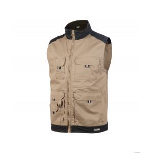 Dassy tweekleurige zomer bodywarmer type Faro