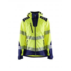 Blaklader dames softshell jack high vis 4791