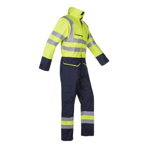 Sioen Carret Vlamvertragende en antistatische signalistatie winter regenoverall