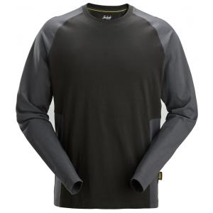 Snickers tweekleurig T-shirt met Lange Mouwen type 2450