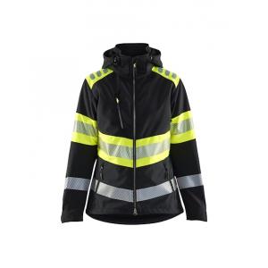 Blaklader Dames Softshell Jack High Vis 4404-2513