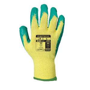 Portwest A150 latex grip handschoen