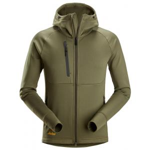 Snickers FlexiWork, Polartec® Power Stretch® Hoodie met Volledige Rits type 8026