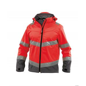 Dassy Hoge zichtbaarheids-softshell jas Malaga
