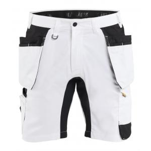 Schildersshort met stretch en gereedschapszakken