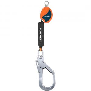Portwest 2m intrekbare reddingslijn 140kg type FP80