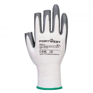 Portwest Grip 13 Nitril 3 vingerloze Handschoen type A311