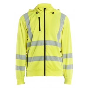 Sweatshirt met afneembare capuchon High Vis