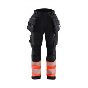 Blaklader Dames Softshell Werkbroek High Vis 7114-2513