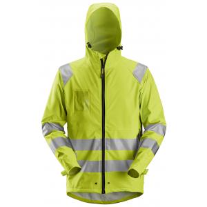Snickers 8233 regenjack PU high visibility 