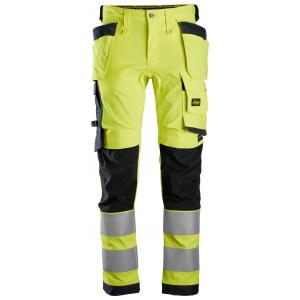 Snickers 6243 Allround, High-Vis Stretch Werkbroek met Holsterzakken KL2