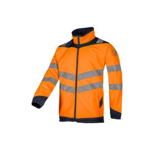 Sioen signalisatie softshell jas (vaste mouwen) type Aborg 