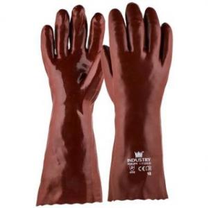 Handschoenen pvc cat.2 lengte 35 cm.