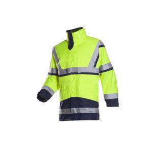 Sioen Powell Signalisatie regenparka met uitneembare softshell jas