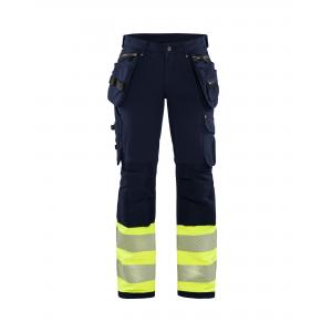 Blaklader dames high vis 4-weg stretch werkbroek type 7193-1642