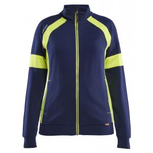 Dames Sweatshirt met rits Visible