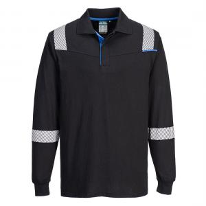 Portwest WX3 Vlamwerende Polo met lange mouwen FR711 