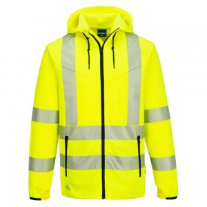Portwest KX3 Sport Hi-Vis Hoodie met rits type KX303
